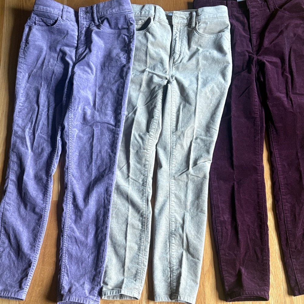 LOFT Beige Corduroy Pants